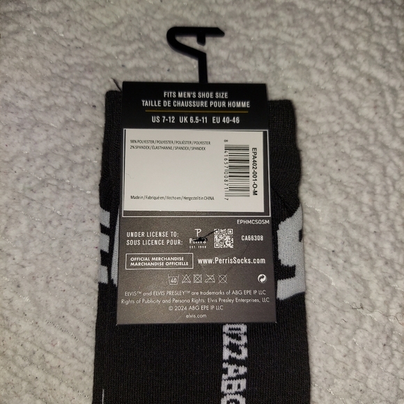 Elvis Presley Low Cut Socks Men’s New - Picture 4 of 4